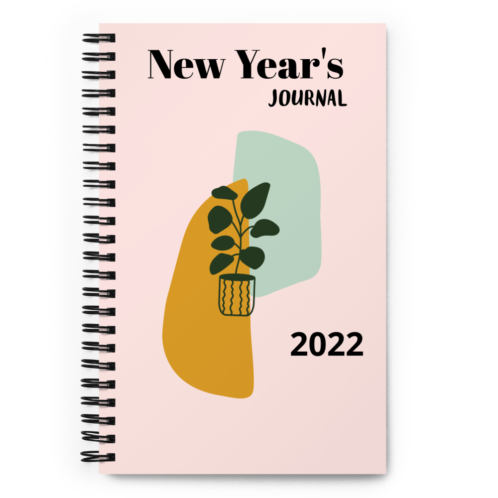 A 2022 New Year's Journal Spiral Notebook