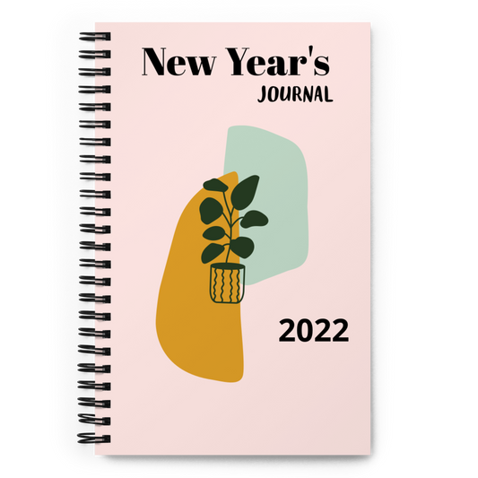 A 2022 New Year's Journal Spiral Notebook